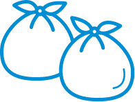 ゴミが大量に溜まってしまったお部屋